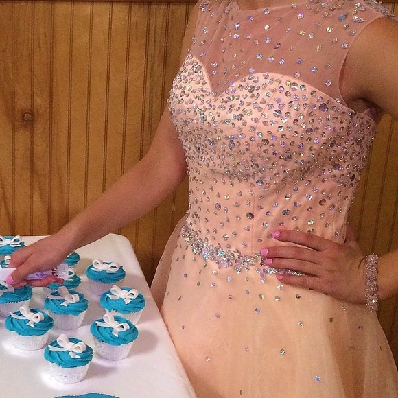 Ballet Pink Short Sweet 16 Dress - Picture 3 of 4